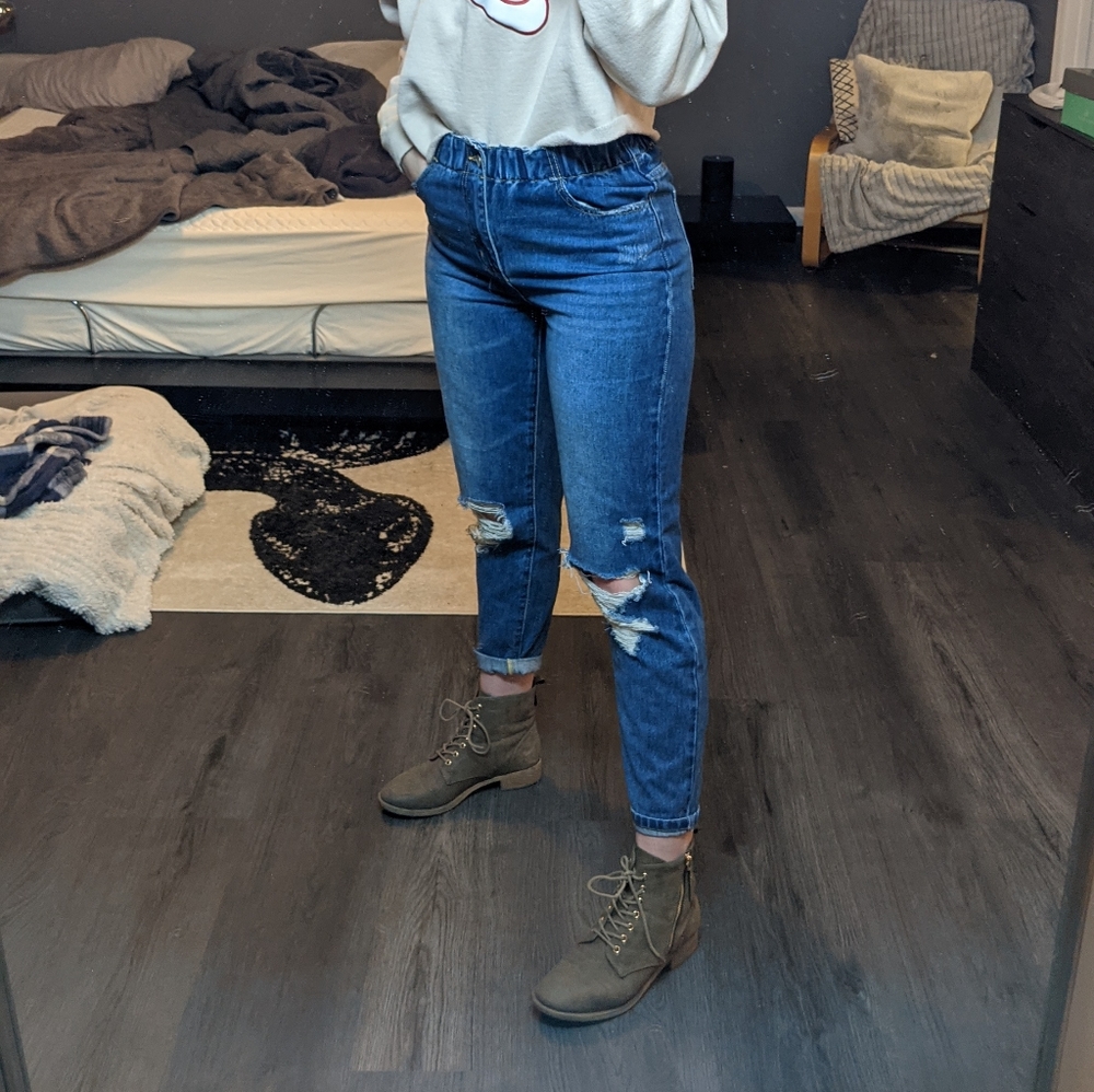 Zip Up Ankle Boots Size 9 Laci Brand